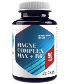 HEPATICA Magne Complex Max + B6 (90 caps)