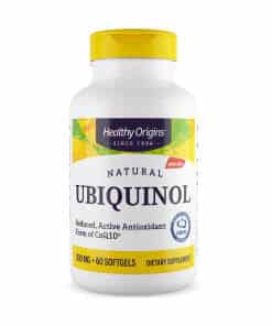 Healthy Origins Natural Ubiquinol 300mg 60 softgels