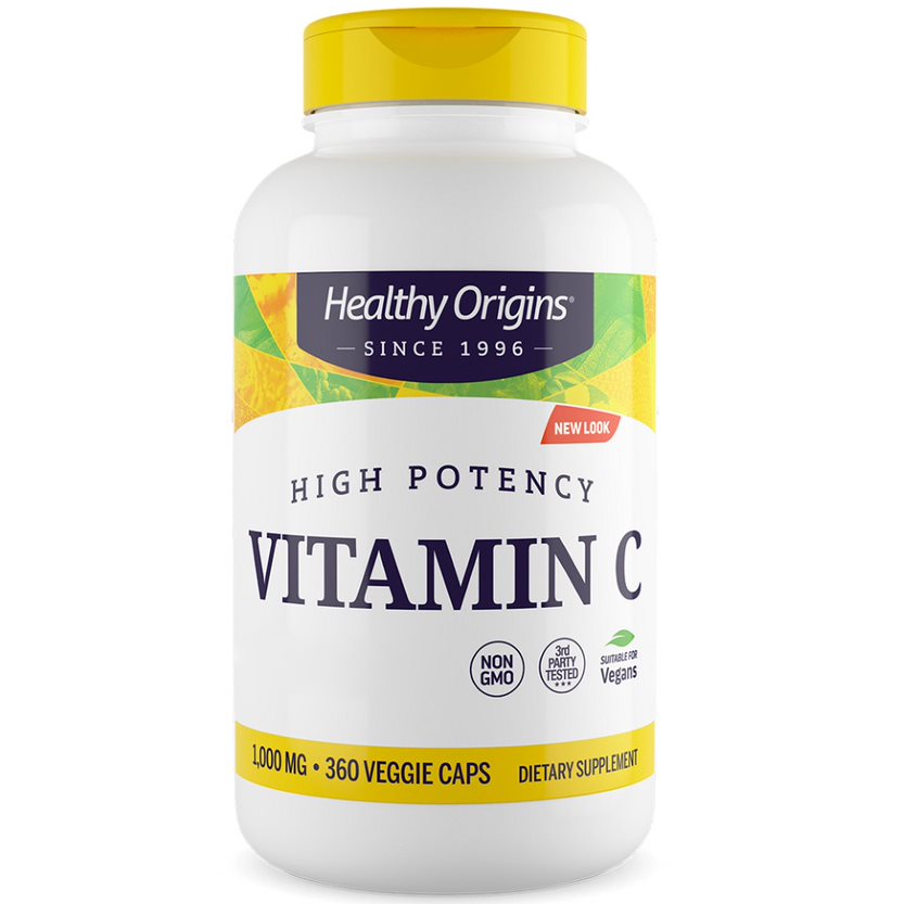 Healthy Origins - Vitamin C 1000 mg, 360 kapsler