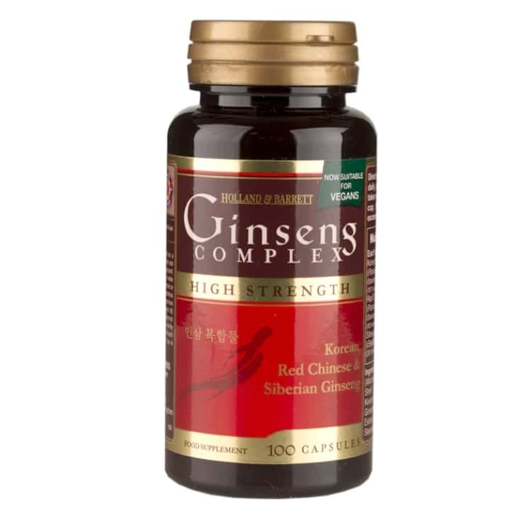 High Strength Ginseng Complex - 100 kapsler