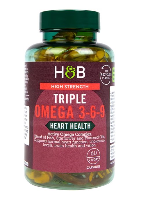 High Strength Triple Omega 3-6-9 - 60 caps