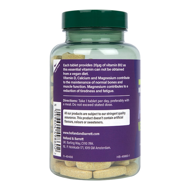 Høj styrke ABC-Z Vegansk - 120 tabs - Billede 2