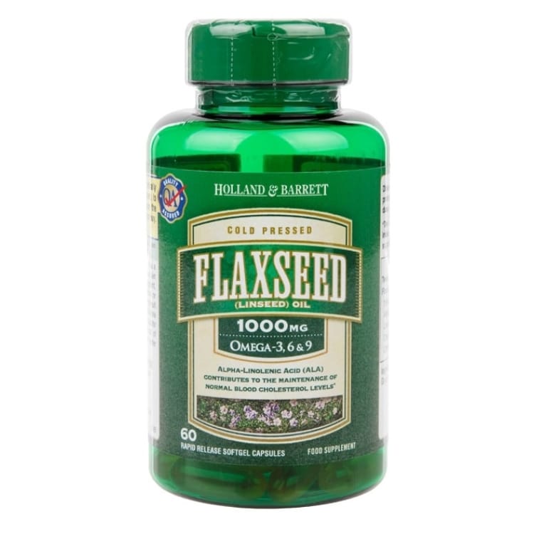 Hørfrø Linfrøolie, 1000mg - 60 kapsler