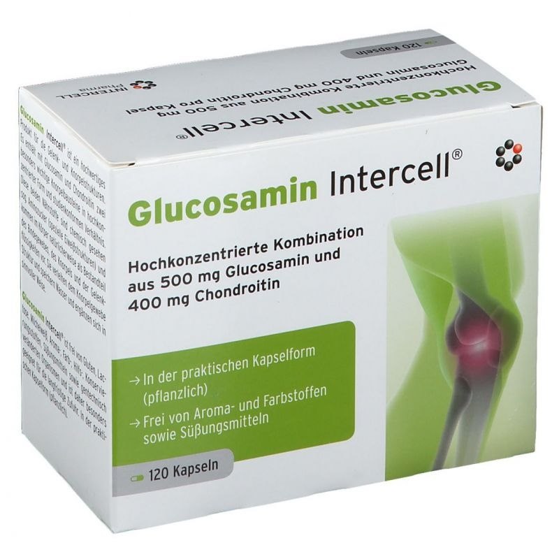 Intercell Pharma - Glucosamin-Intercell 120 kapsler