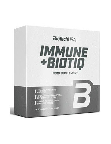 Immune + Biotiq - 36 kapsler