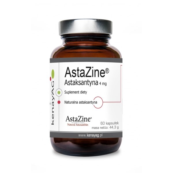 Kenay - AstaZine Astaxanthin 4 mg (60 kapsler)