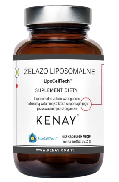 Kenay - Liposomal Jern LipoCellTech 60 kapsler