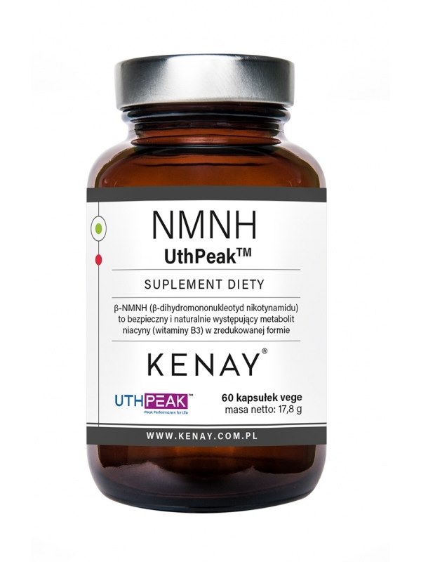 Kenay - UthPeak Nicotinamid ß-Dihydromonucleotid 60 kapsler