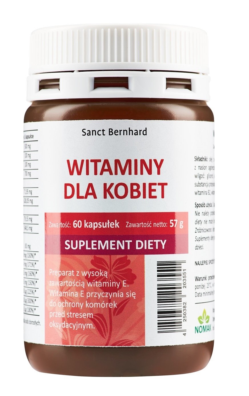 KRAUTERHAUS SANCT BERNHARD Women Vitamin Capsules (60 caps)