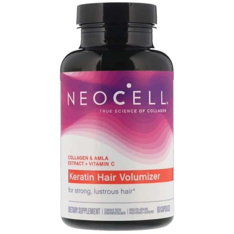 Keratin Hair Volumizer - 60 kapsler