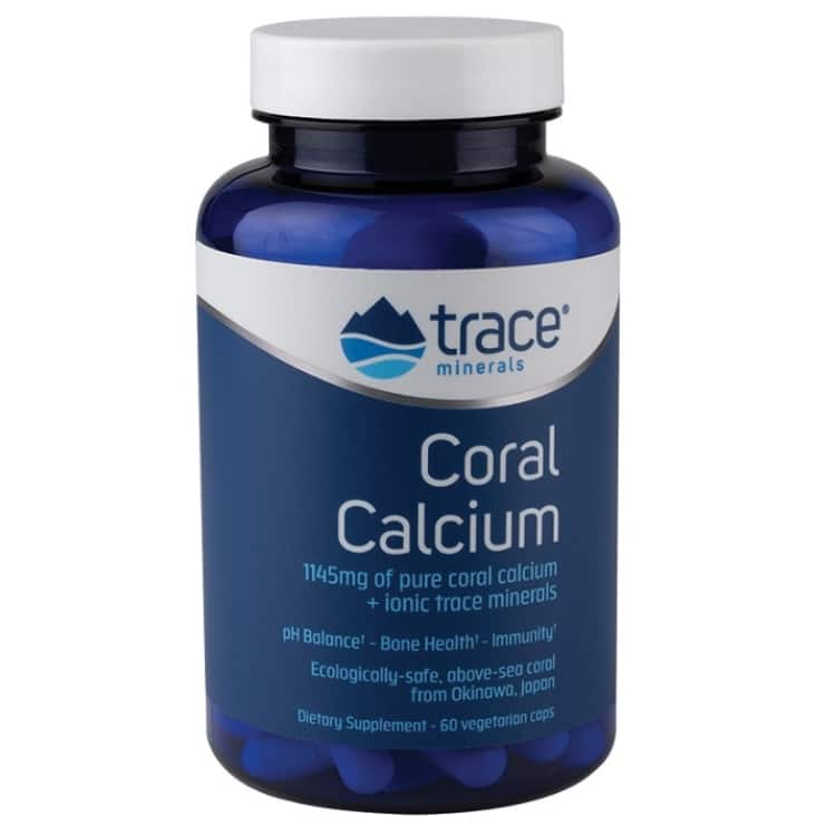 Koralkalcium med koncentrat - 60 veganske kapsler