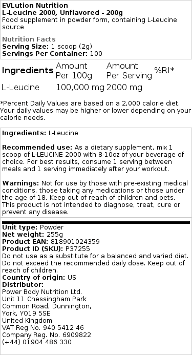 ikke aromatiseret - 200g
