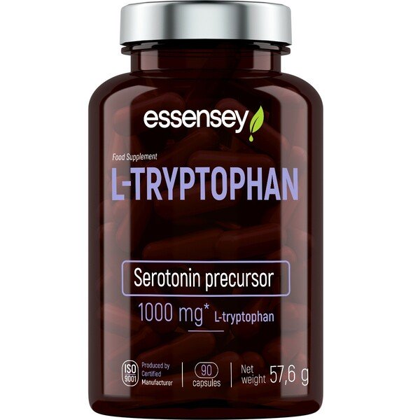 L-Tryptofan, 1000 mg - 90 kapsler