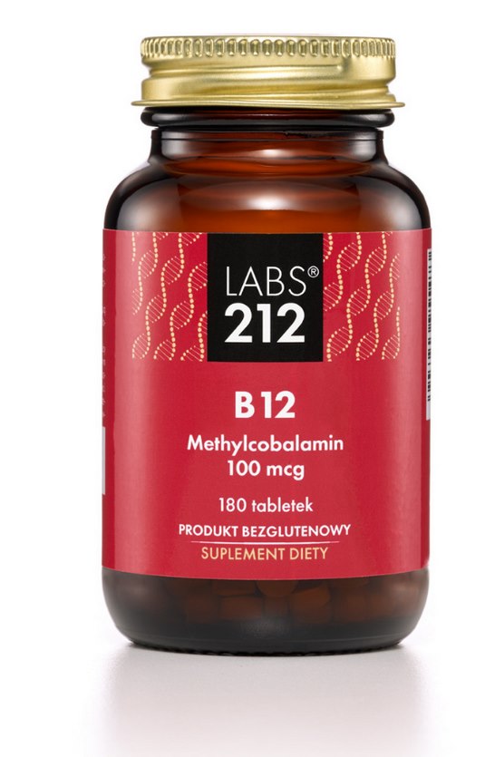 Labs212 - B12 Methylcobalamin 100 mcg (180 tabs)