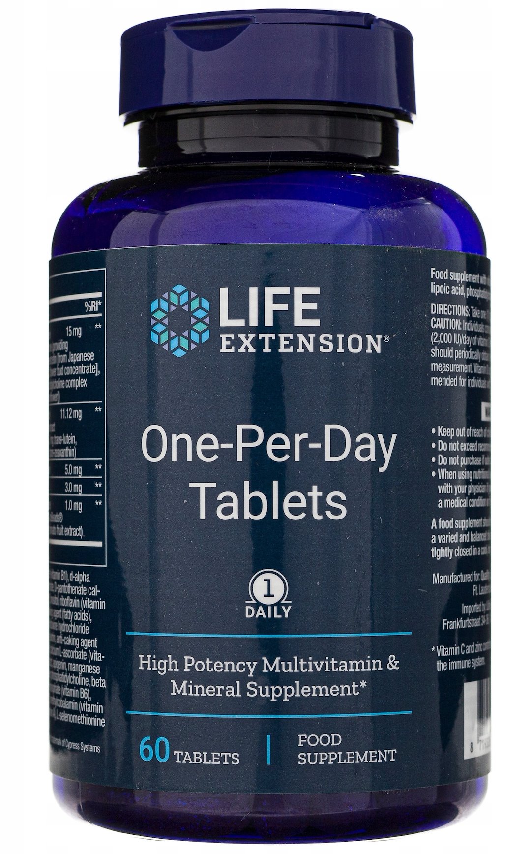 Life Extension - One-Per-Day Tabletter 60 stk