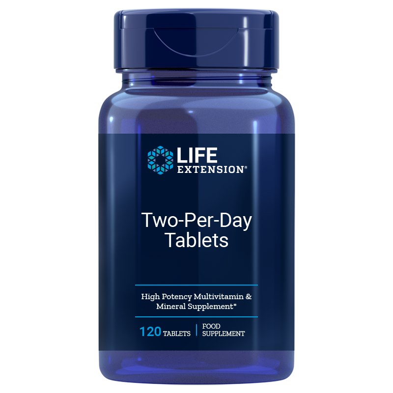 Life Extension - Two-Per-Day Tabletter 120 stk