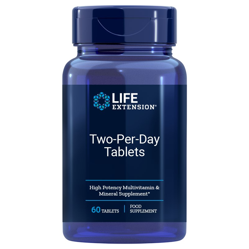 Life Extension - Two-Per-Day Tabletter 60 stk