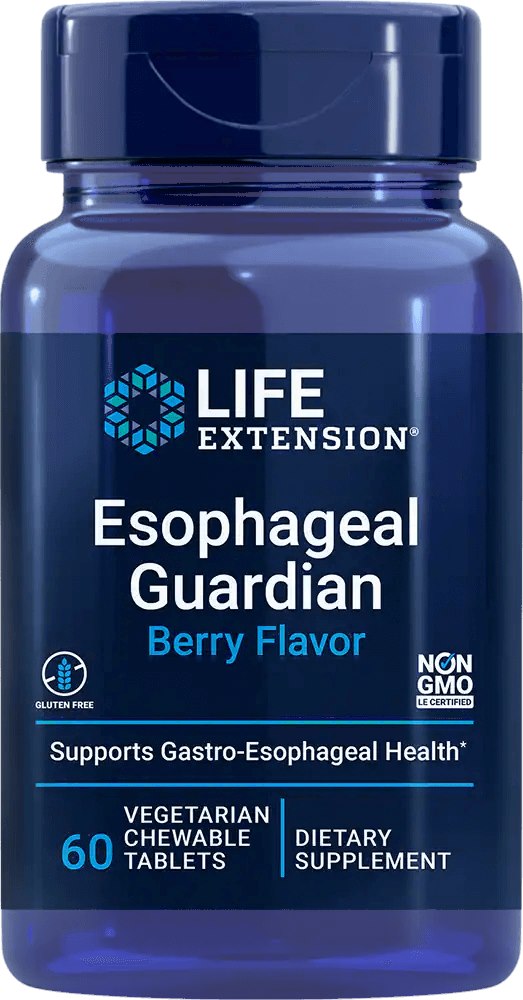 Esophageal Guardian, Bærsmag - 60 vegetariske tyggetabletter