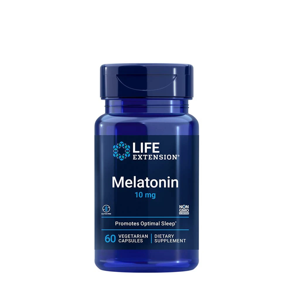 Life Extension – Melatonin 10 mg, 60 kapsler