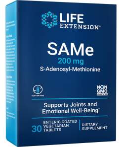Life Extension - SAMe 200 mg (S-Adenosyl-Methionine) (30 Tablets)