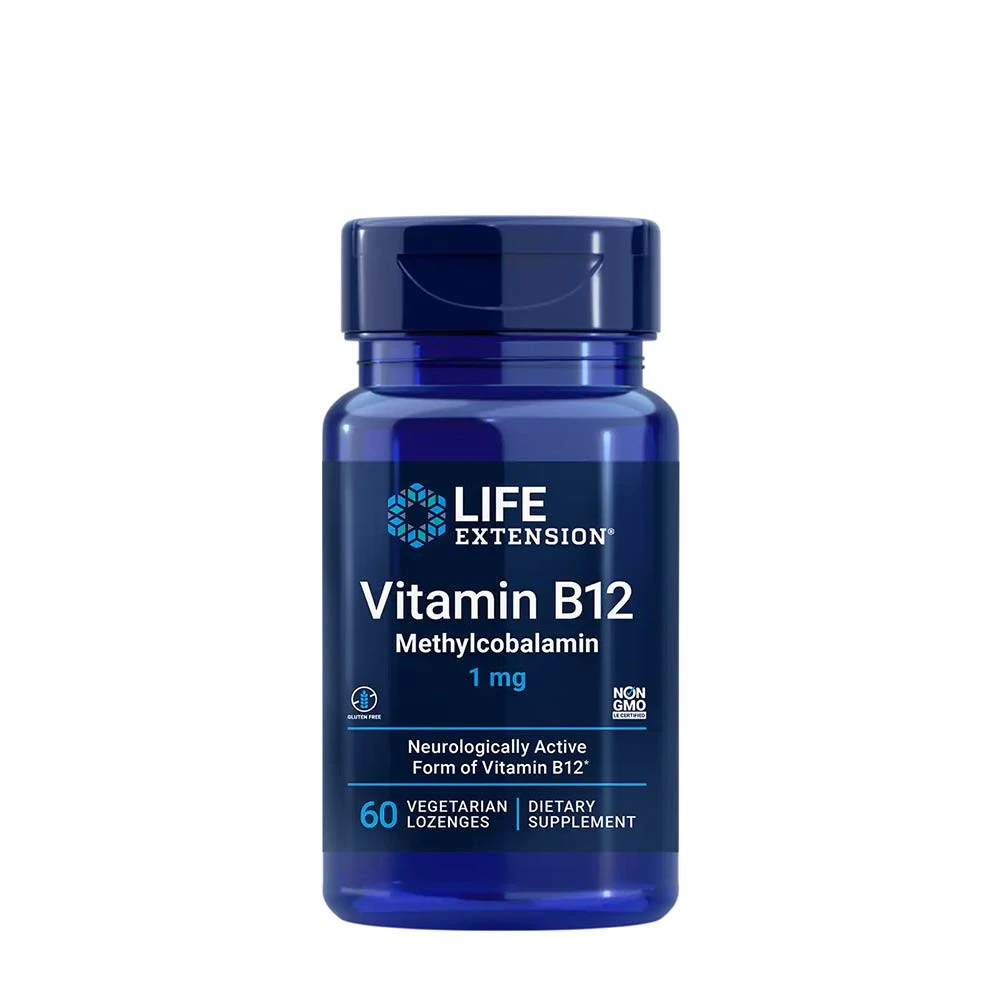 Life Extension - Vitamin B12 Methylcobalamin 1 mg (60 Lozenges)