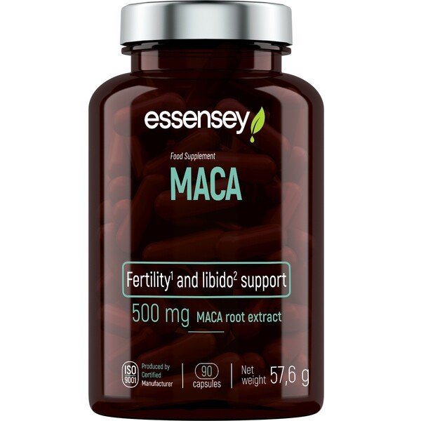 Maca, 500 mg - 90 kapsler
