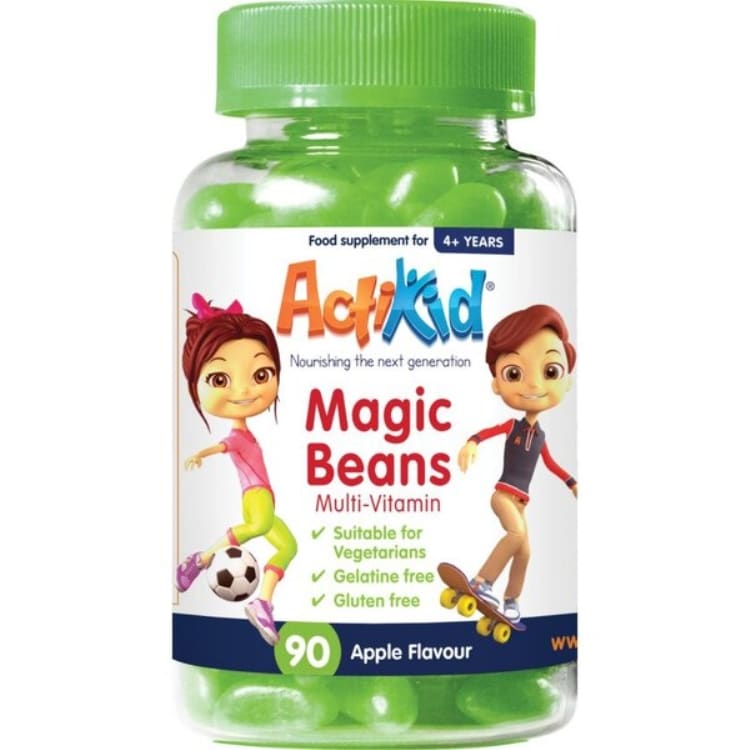 Magic Beans Multi-Vitamin, æble - 90 gummies