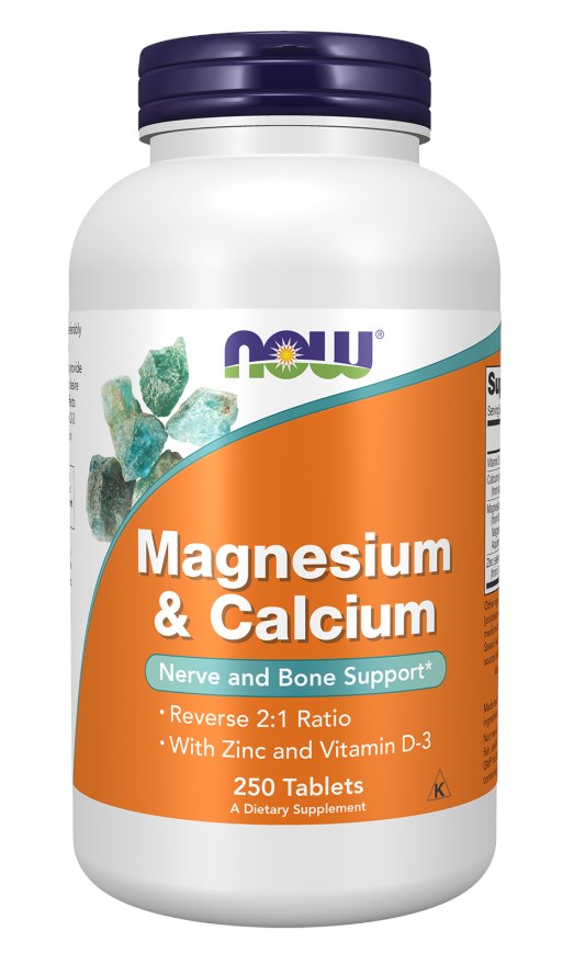 Magnesium & Calcium with Zinc and Vitamin D3 - 250 tablets