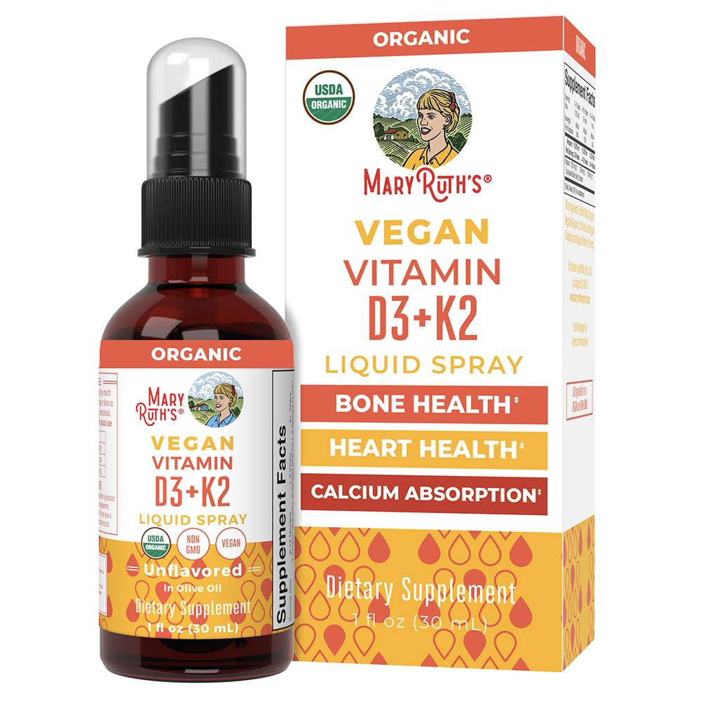 MaryRuth's - Vitamin D3+K2 Spray Uden Smag 30ml