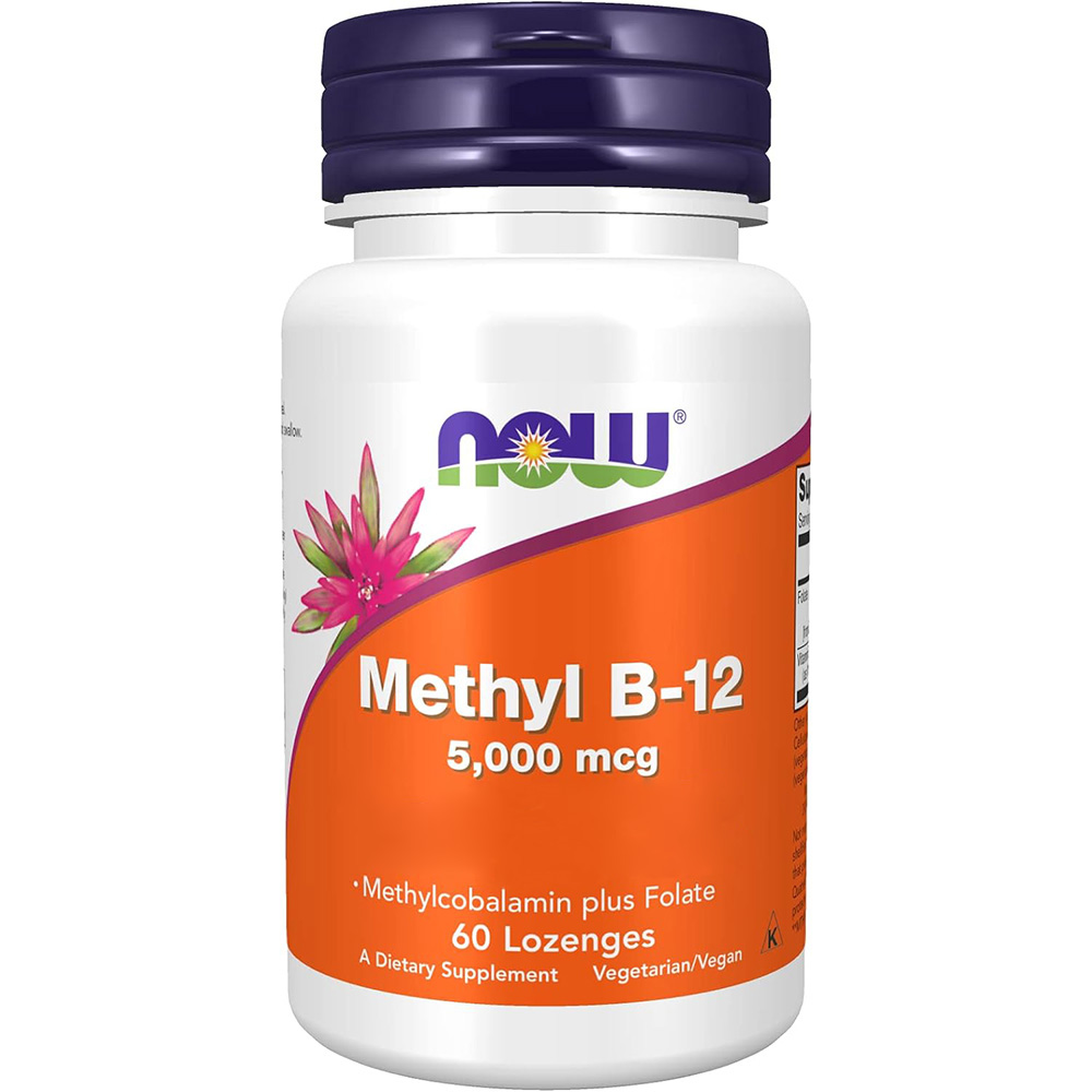 Methyl B-12 med folinsyre, 5000 mcg - 60 sugetabletter - Billede 4