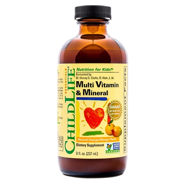 Multi Vitamin & Mineral, Naturlig Orange/Mango - 237 ml - Billede 4