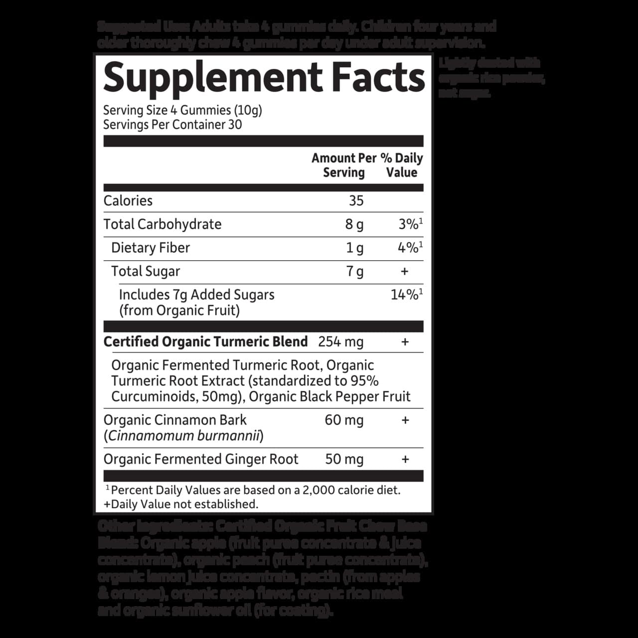 Mykind Organics Gurkemeje Inflammationsrespons 120 Gummier† - Billede 2