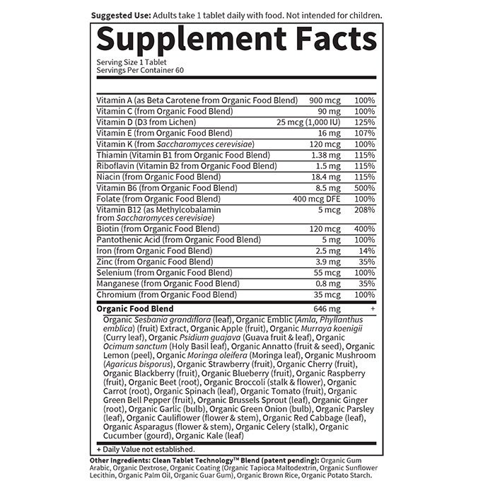 Mykind Organics Kvinders Multivitamin - 60 veganske tabletter - Billede 2