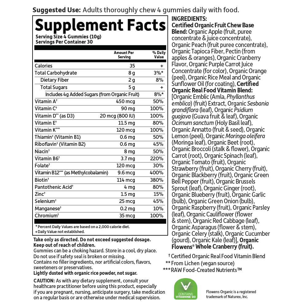 Økologisk Bær - 120 veganske gummibamser