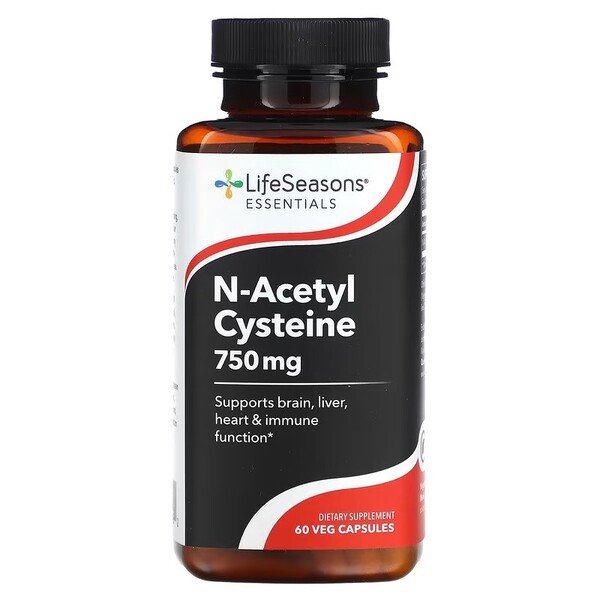 N-Acetylcystein - 60 vegetabilske kapsler