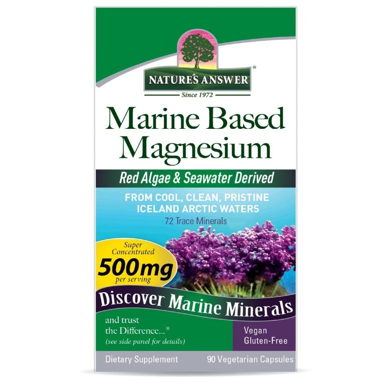 NATURE'S ANSWER Marine Based Magnesium (90 caps.)