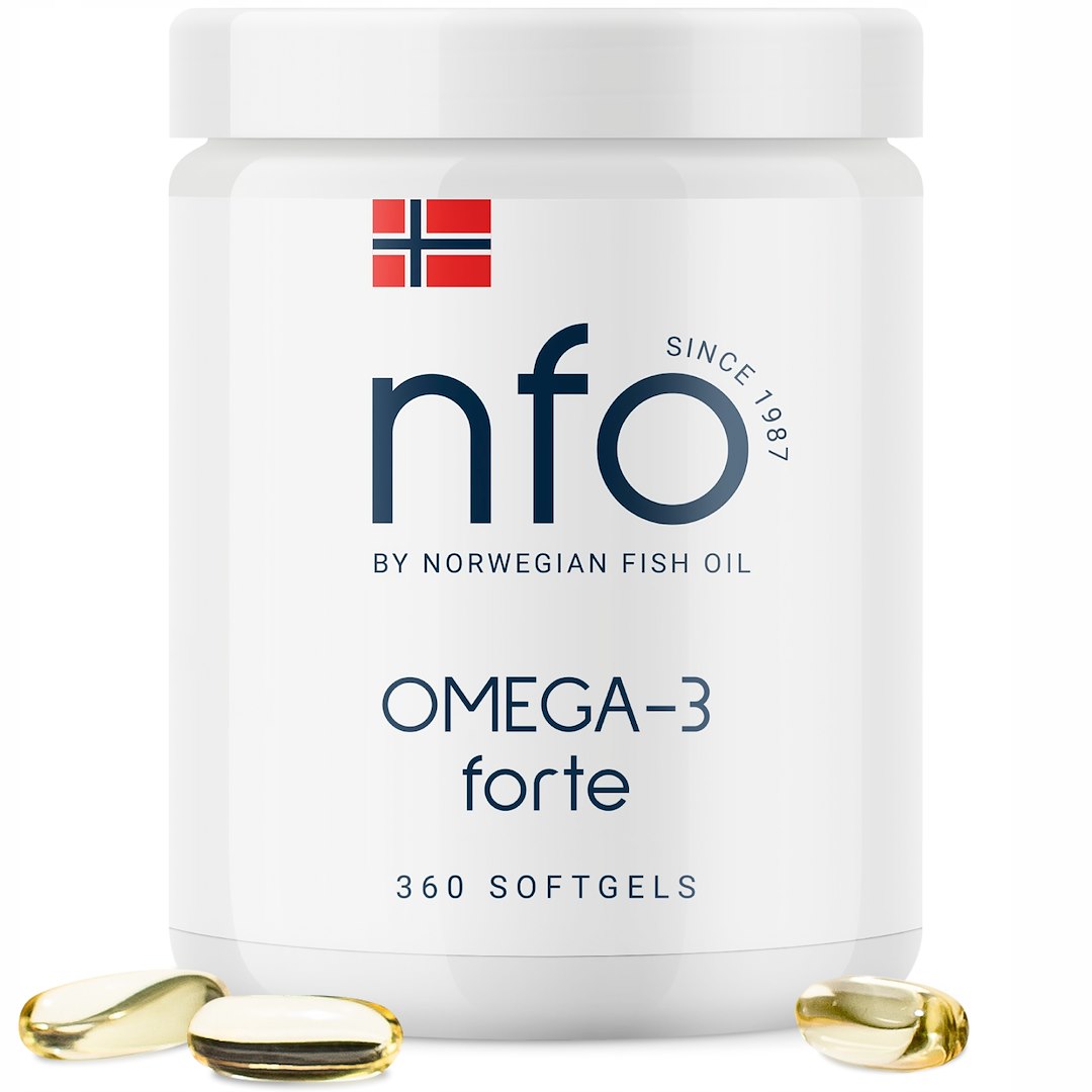 NFO - Omega-3 Forte 360 kapsler