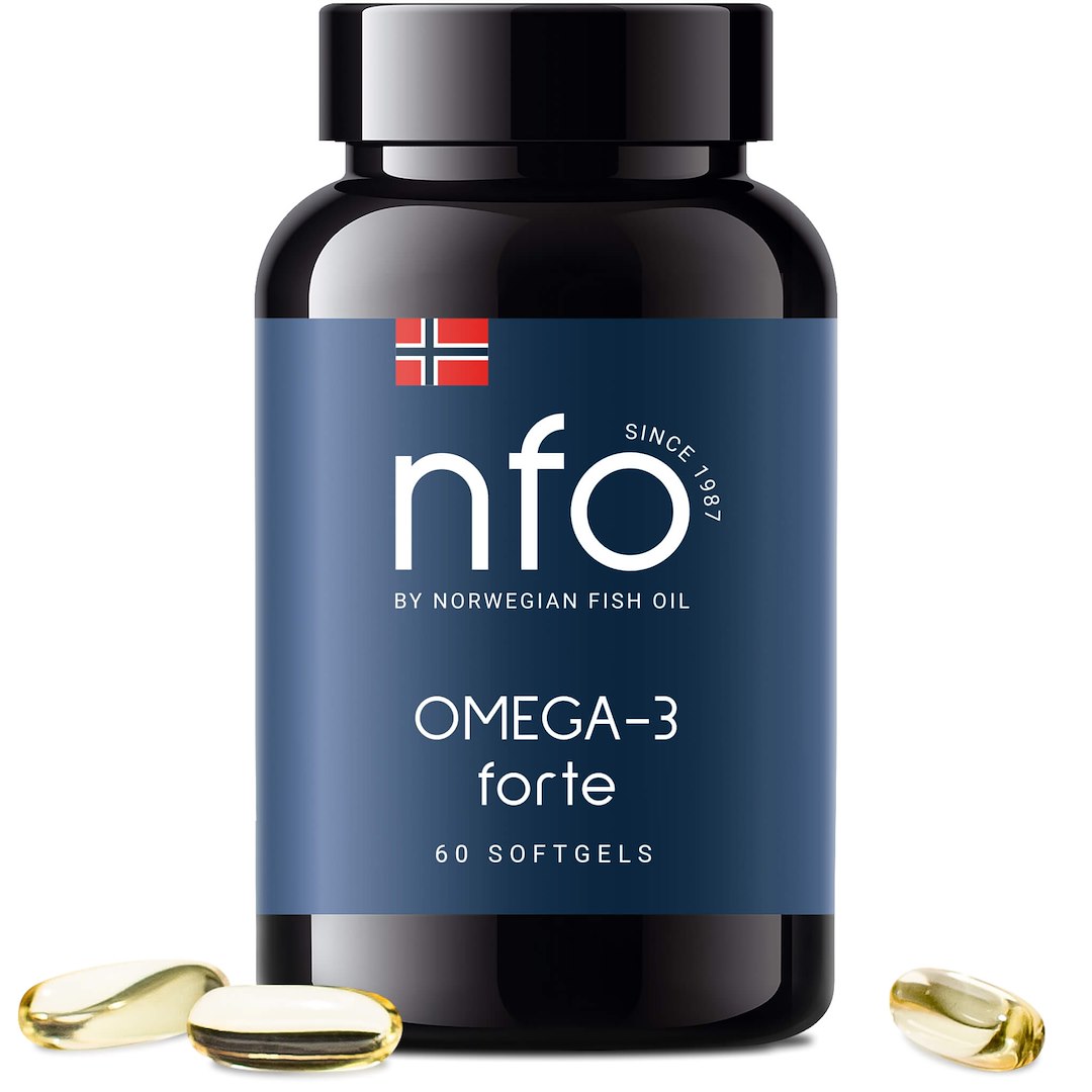 NFO - Omega-3 Forte 60 kapsler