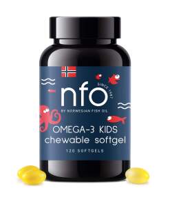 NFO Omega-3 Kids Chewable (120 caps)