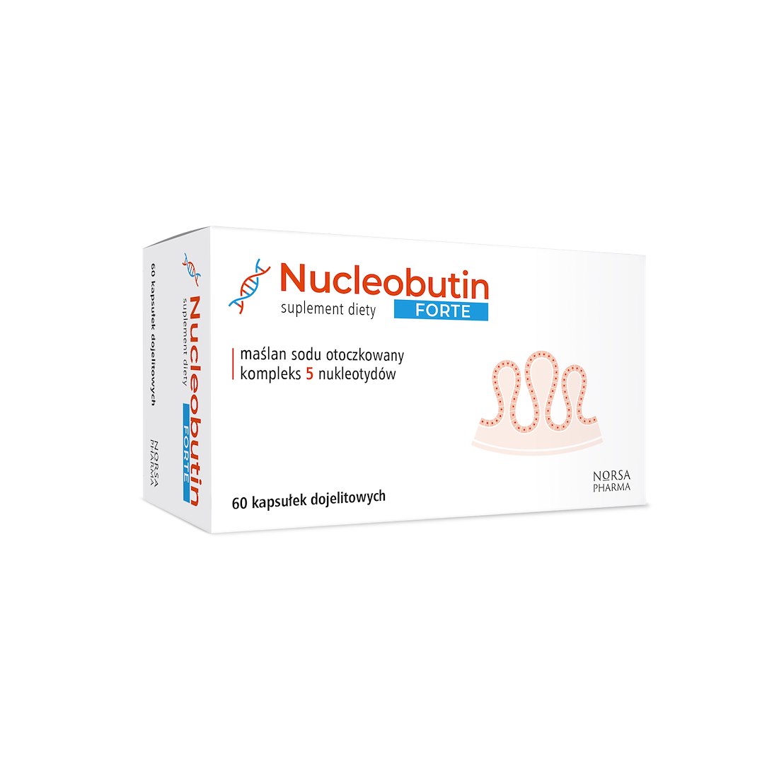 NORSA PHARMA Nucleobutin Forte (60 kaps.)