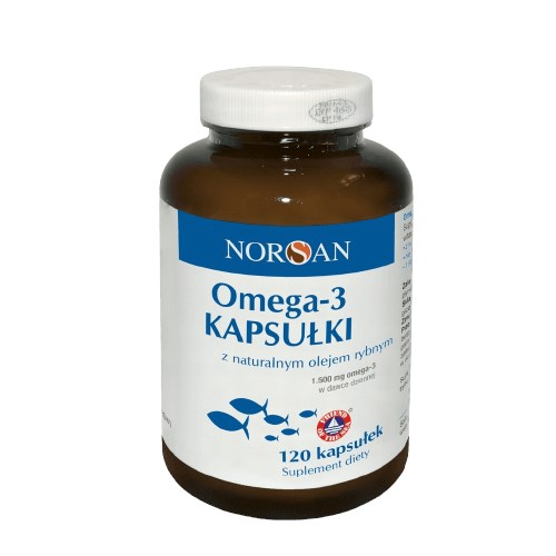 Norsan - Omega-3, 120 kapsler