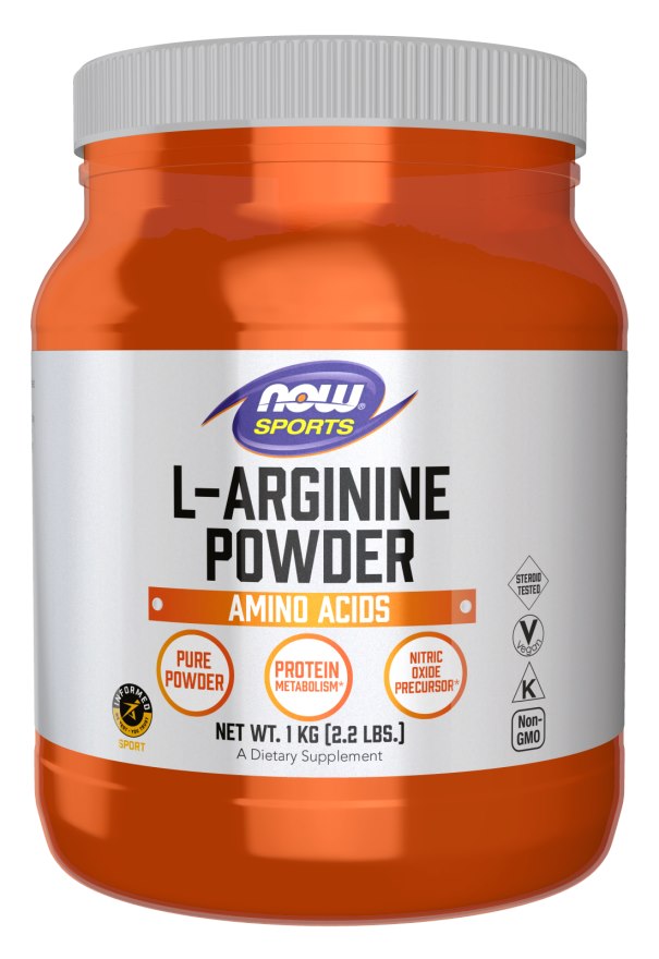 NOW FOODS L-Arginine (1000 g / 2.2 lbs.)