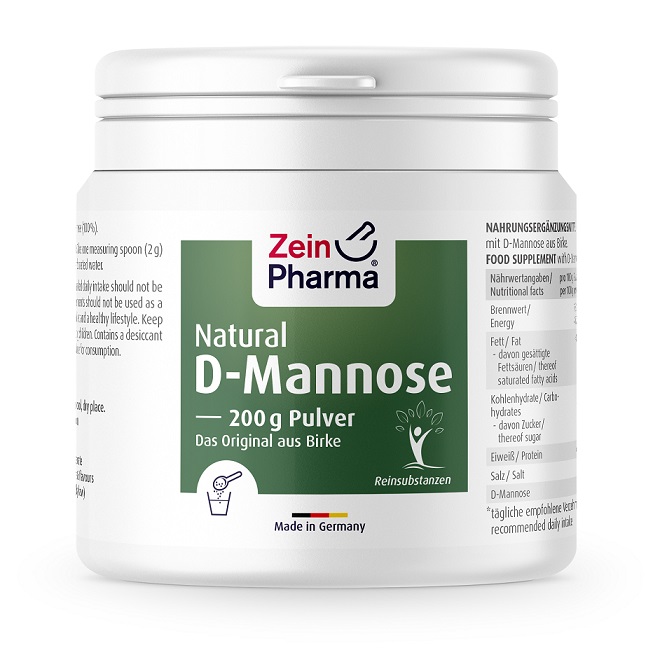 Zein Pharma Natural D-Mannose Pulver - 200 g.
