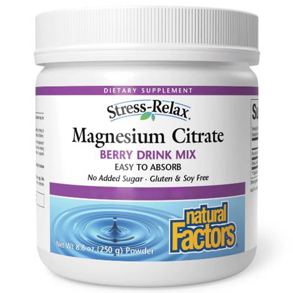 Natural Factors - Stress-Relax 250g - Billede 2