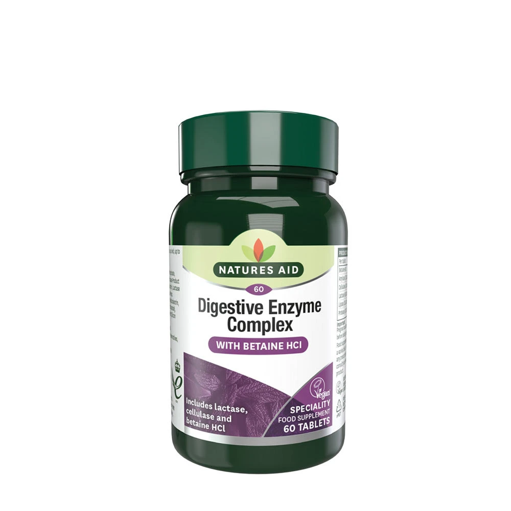 Natures Aid - Digestive Enzyme Complex 60 tabletter