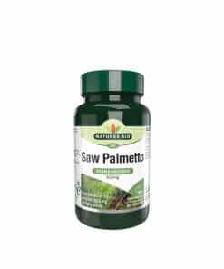 Natures Aid Saw Palmetto Standardised 500 mg (90 Tablets)