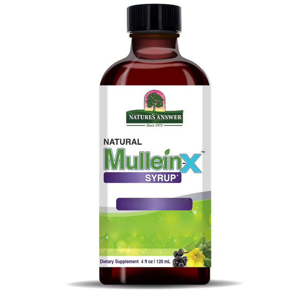 Nature's Answer - Mullein-X Hostesirup 120 ml