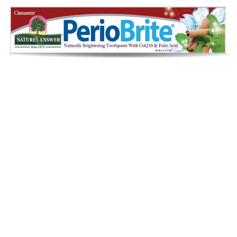 Nature's Answer - Periobrite Tandpasta Cinnamint 113,4g - Billede 2