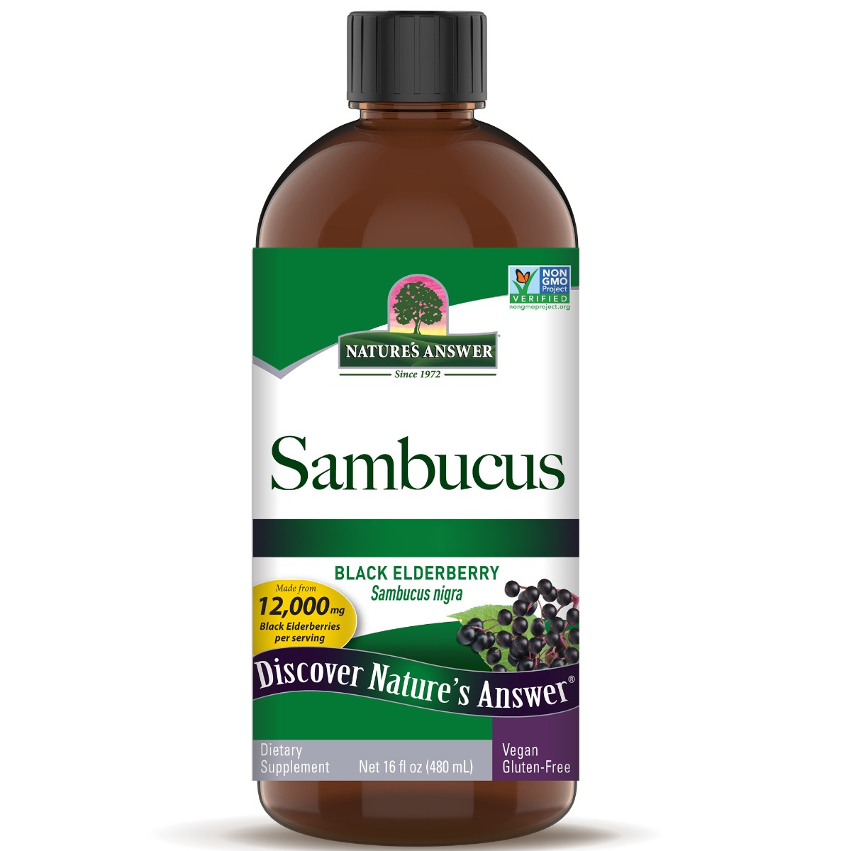 Nature's Answer - Sambucus 12000mg 480ml