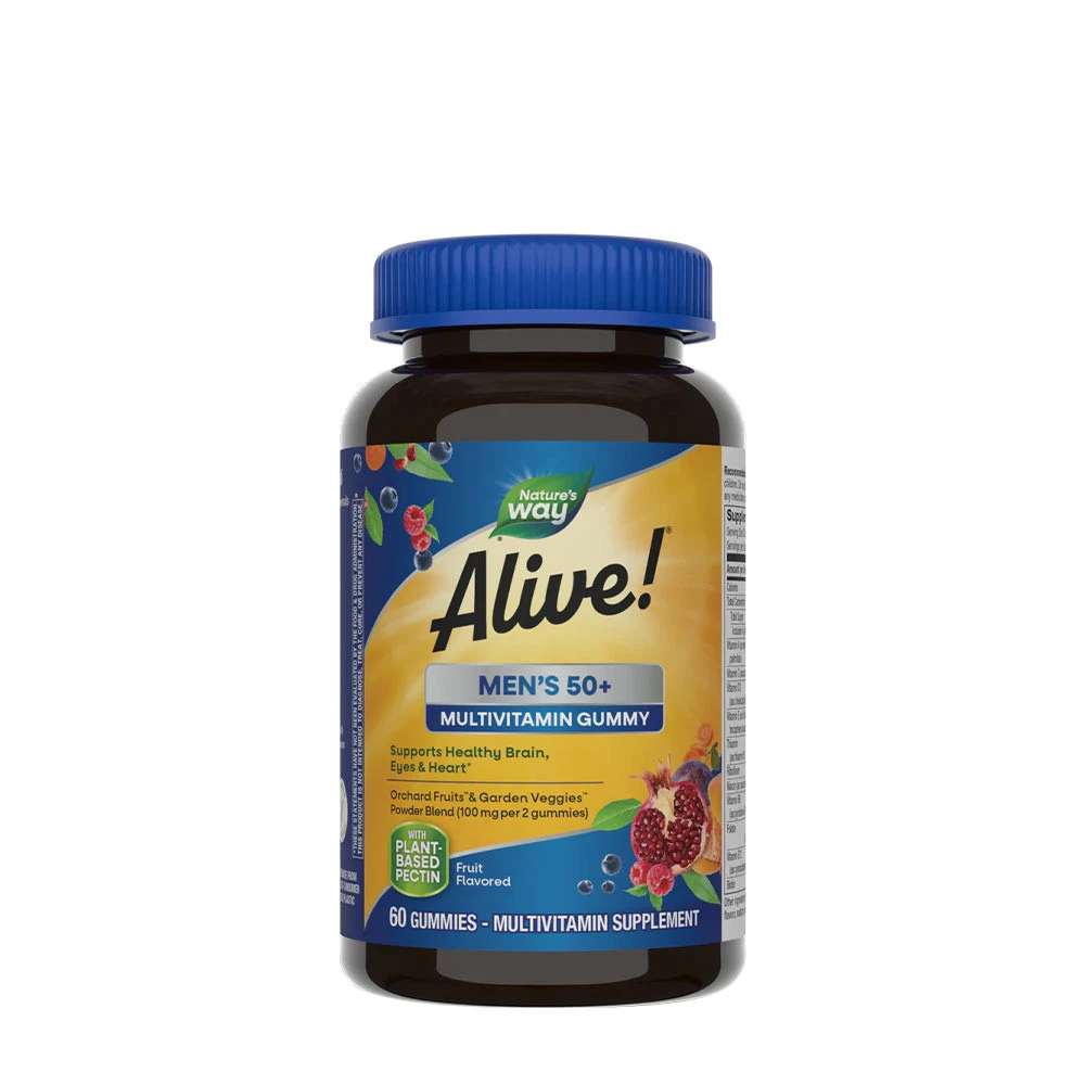 Nature's Way – Alive!® Men’S 50+ Gummy Multivitamin 60 Gummies-image